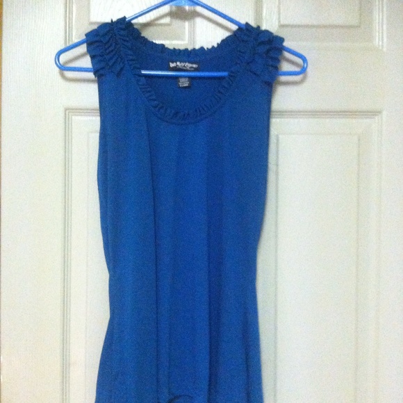 Self Esteem ruffled back tank