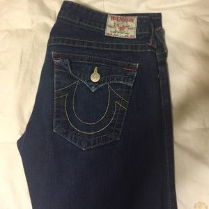 Dark Wash Boot Cut Jeans