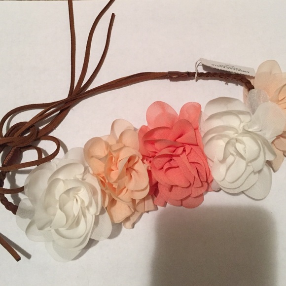 American Eagle floral headband
