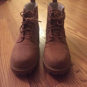 H&M Tan Combat Botts