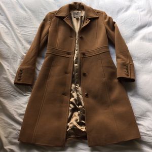 J.Crew Lady Day Coat in Camel - Size 4P