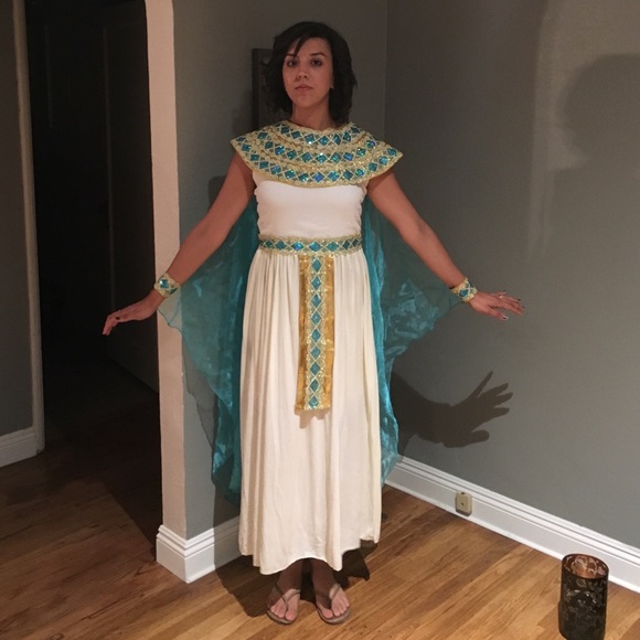 Cleopatra costume.