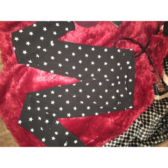 PINK star leggings