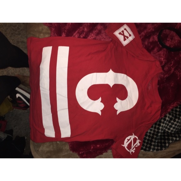 Cloud . IX (nine) red Trust your hustle tee MENS