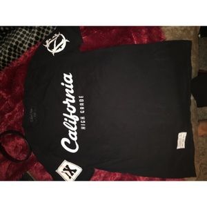 Cloud . IX California High Grade Tiger graphic tee