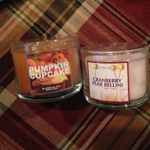 ON HOLD Two Bath & Body Works mini candles