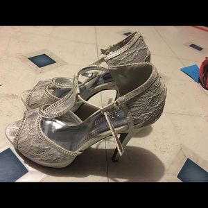 Heels from David's bridal