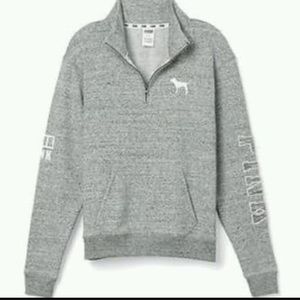 Vs grey half zip