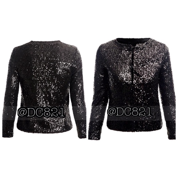 Sequin Cardi Jackets - Picture 2 of 4