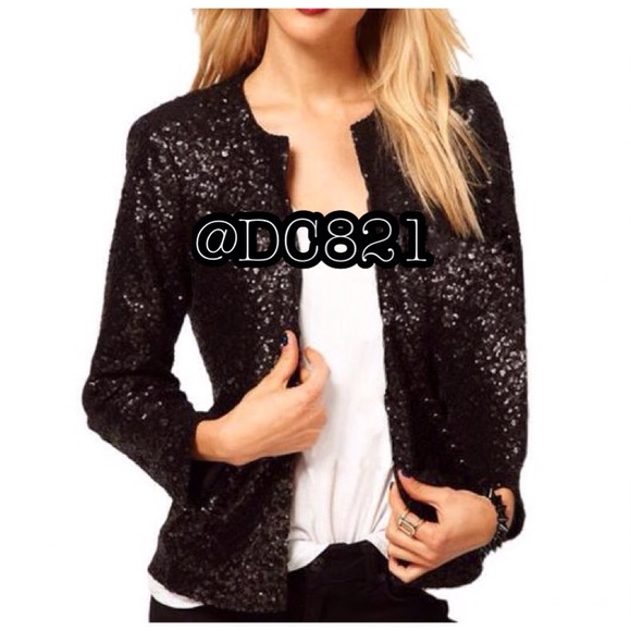 Sequin Cardi Jackets - Picture 4 of 4