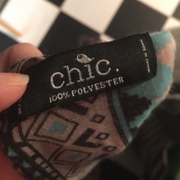 Aztec Print Kimono - Picture 3 of 3