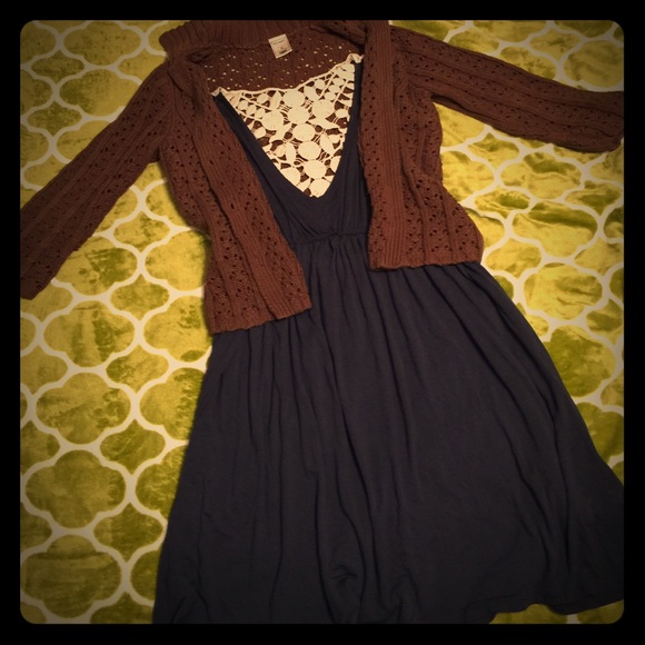 🎃WEEKEND SALE🎃Navy sleeveless dress $10org