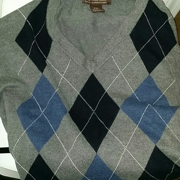 Chatham Road  Other - Chatham Road sweater v-neck argyle men's sweater