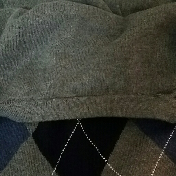 Chatham Road sweater v-neck argyle men's sweater - Picture 3 of 4