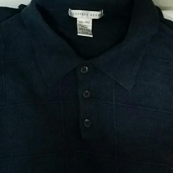 Geoffrey Beene blue men's sweater - Picture 2 of 3