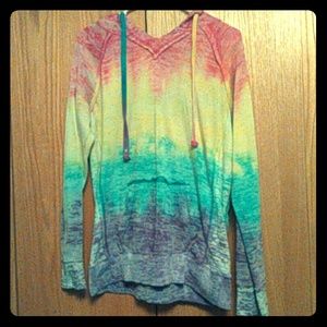 Tie-dyed sweatshirt