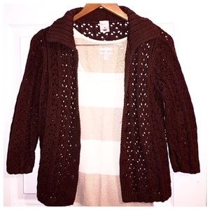 Old Navy crocheted cardigan