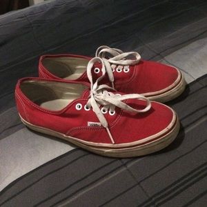 Red Vans