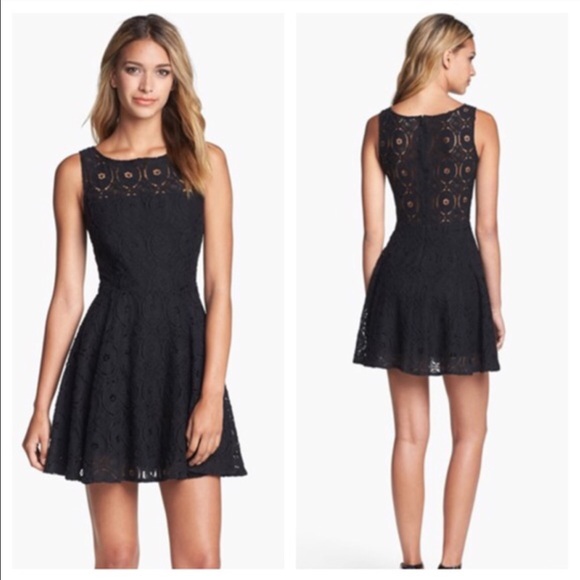 BB Dakota Dresses & Skirts - BB Dakota Renley Lace Fit & Flare Dress