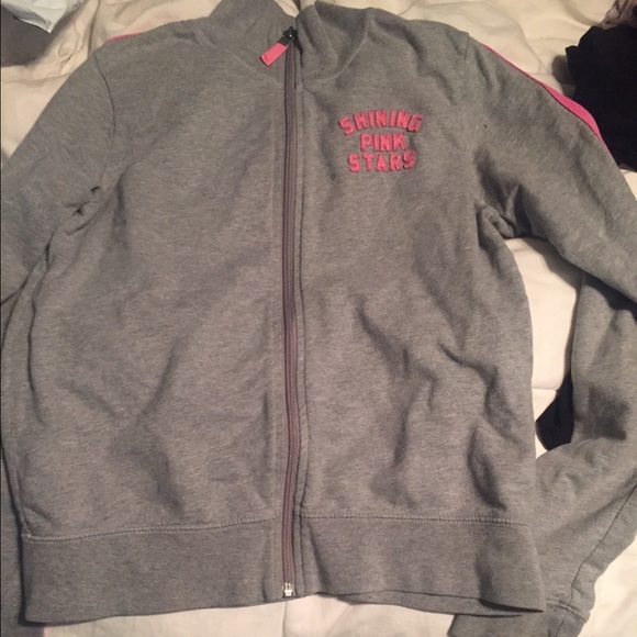 VS PINK ZIP UP