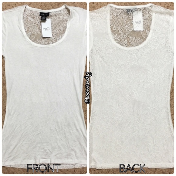 Rue21 2 Cute Tops - Picture 2 of 3