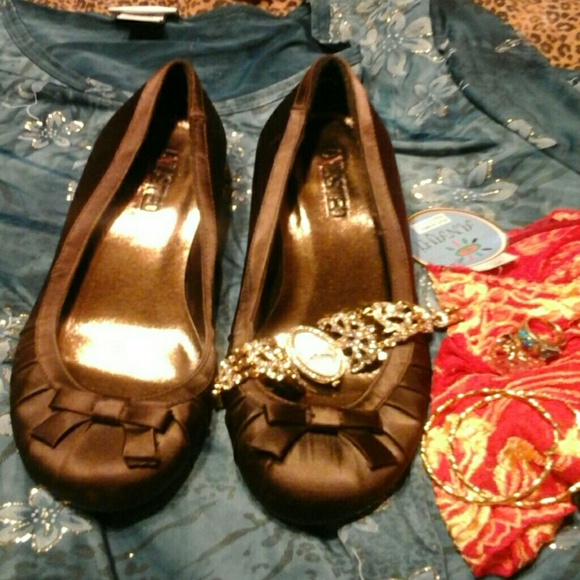👠👡UNLISTED  BROWN HEELS -2" Heel👡👠