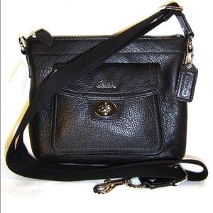 Gallery For Black Leather Crossbody Purse
