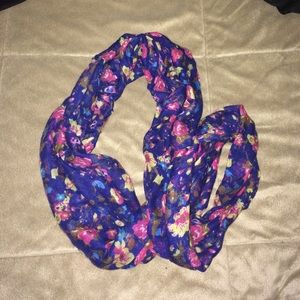 Floral Print Scarf