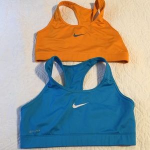 2 Nike Dri-Fit Sports Bras