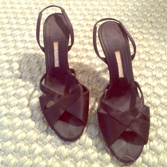 Luca Luca Shoes - SALE 🤩 Silk black Luca Luca