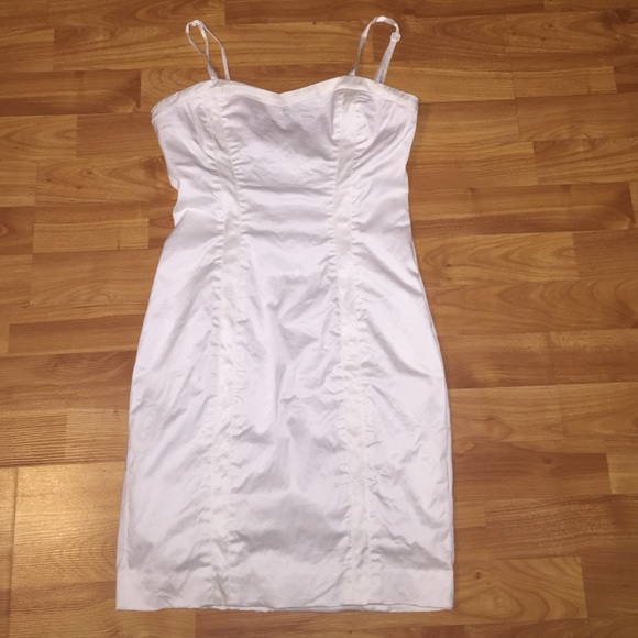 White Bebe dress