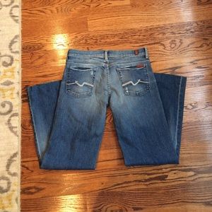 7 for all mankind Low rise Ginger