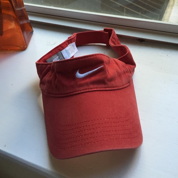 Red Visor Nike