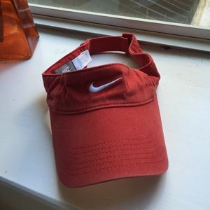 Red Visor Nike