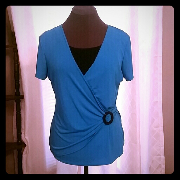 Blue Dressy Top!
