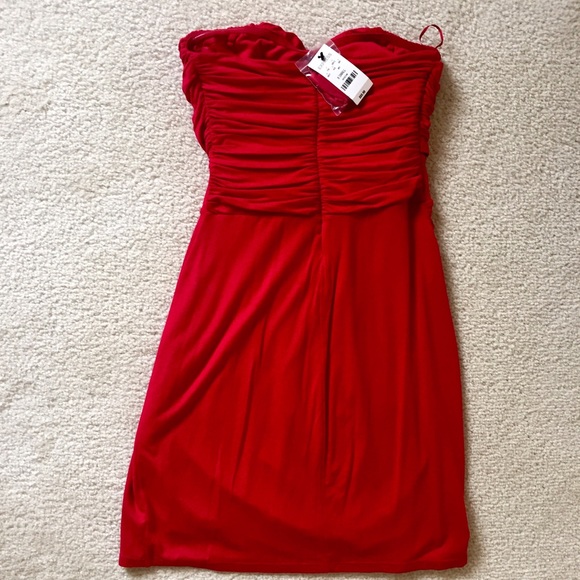 NWT express red tube dress - Picture 3 of 3