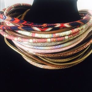 SOLD! Multi-layered choker necklace