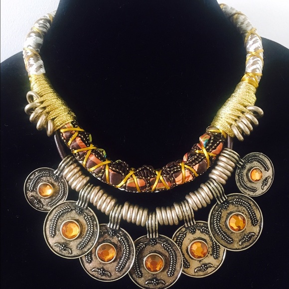 SOLD OUT! Bohemian Tribal necklace