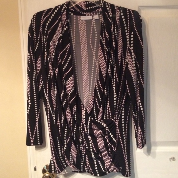 FINAL PRICE!! New York & Co. Wrap Front Top