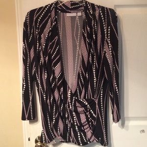 FINAL PRICE!! New York & Co. Wrap Front Top