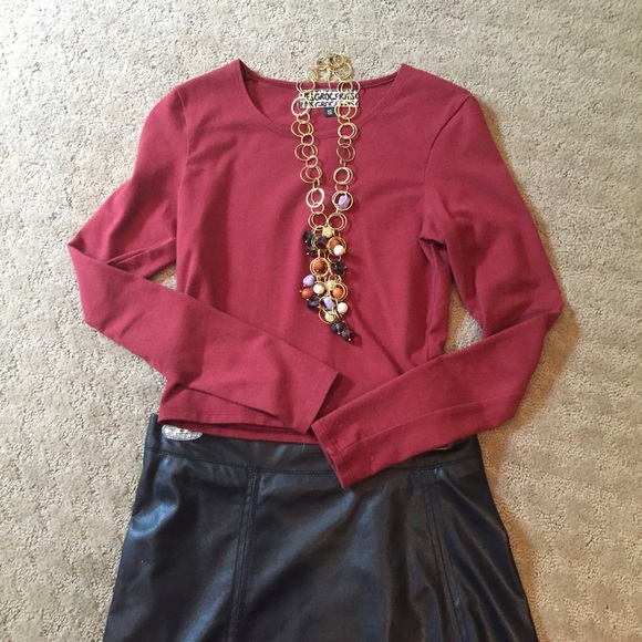 Not available Organic Cotton/Spandex Crop top - Picture 2 of 2