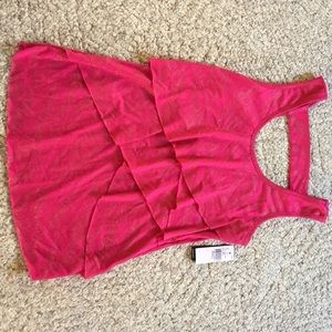 Dressy Hot pink tank top