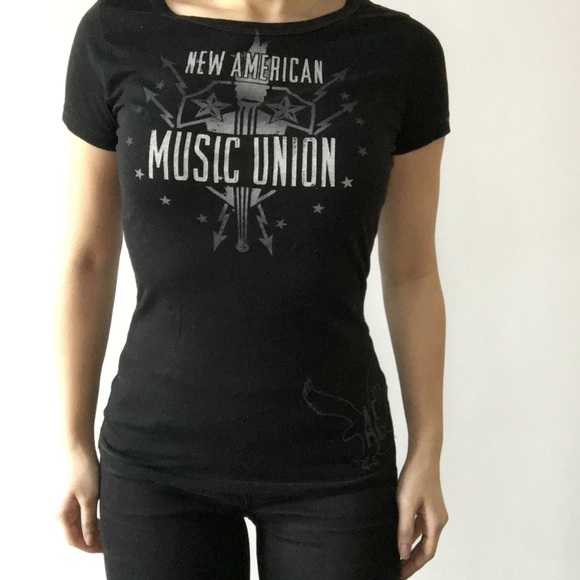 American eagle limited edition music T-shirt
