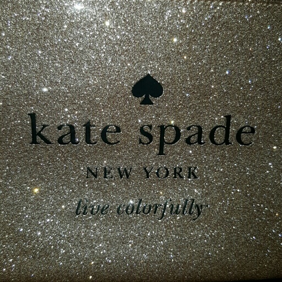 KSNY Glitter Clutch in Rose Gold ,EUC - Picture 2 of 4