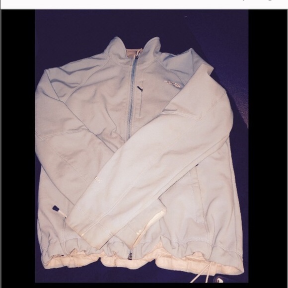 Baby blue apex north face