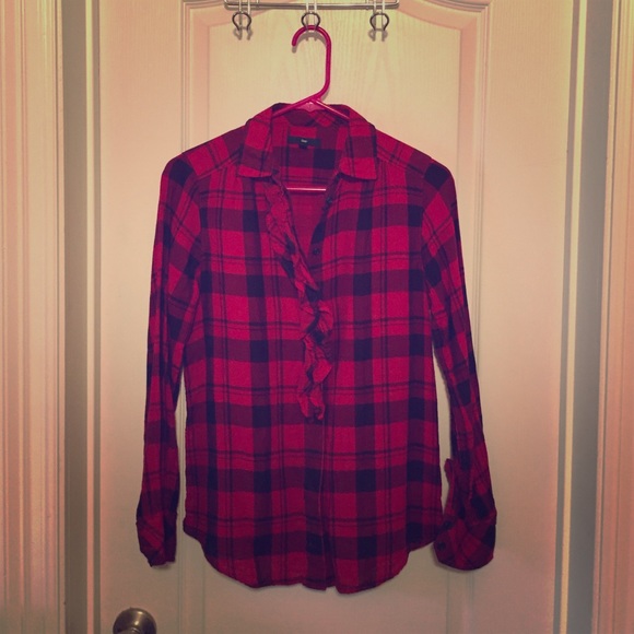 Plaid button up