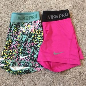 Nike Pro Spandex Gym Shorts