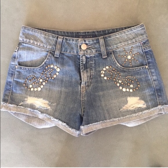 Guess denim shorts