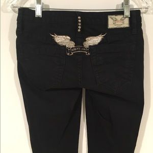 Robins Black Denim Jeans