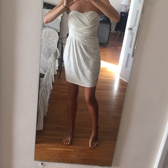 Express never warn cotton strapless